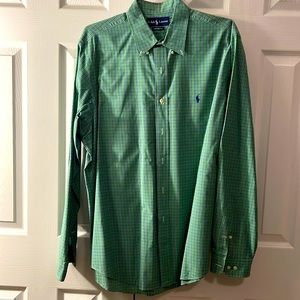 Mens RL long sleeve dress shirt XL